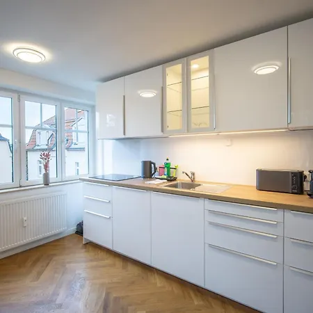 Апартаменты Coview - Design - 2 Schlafzimmer - Kueche - Highspeed Wlan Дрезден
