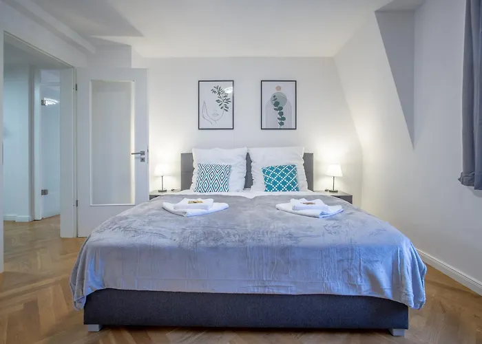 Coview - Design - 2 Schlafzimmer - Kueche - Highspeed Wlan Drezno