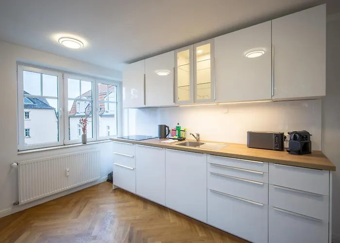 Appartement Coview - Design - 2 Schlafzimmer - Kueche - Highspeed Wlan Dresden