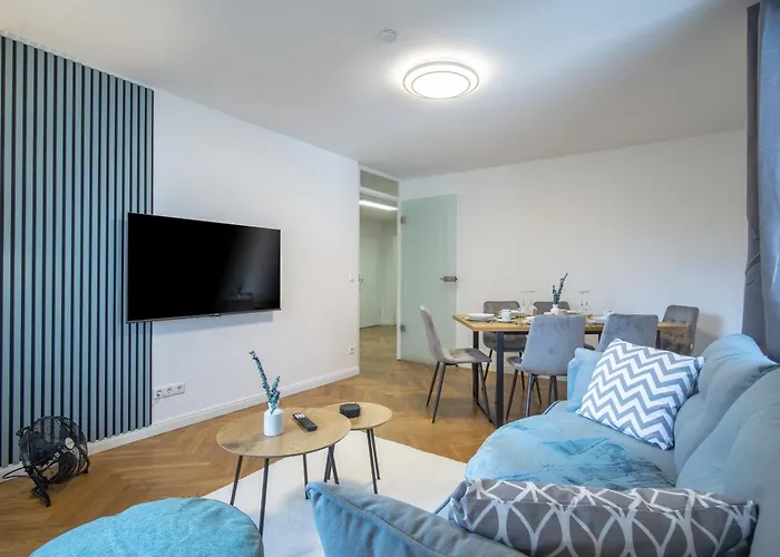 Appartement Coview - Design - 2 Schlafzimmer - Kueche - Highspeed Wlan Dresden